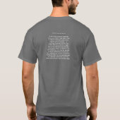 Ghost Hunt Nr. 19 - Yuki T-Shirt (Rückseite)
