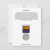 Ghost Hunt Nr. 21 Dankeskarte (Rückseite)