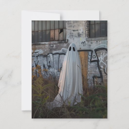 Ghost Hunt Nr. 28 Dankeskarte (Vorderseite)