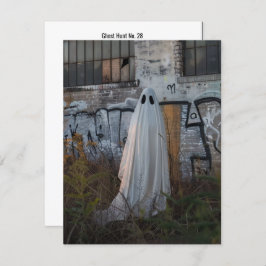 Ghost Hunt Nr. 28 Dankeskarte