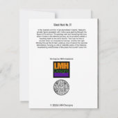 Ghost Hunt Nr. 31 Dankeskarte (Rückseite)