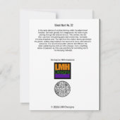 Ghost Hunt Nr. 32 Dankeskarte (Rückseite)