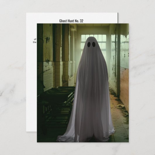 Ghost Hunt Nr. 32 Dankeskarte (Vorne/Hinten)