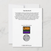 Ghost Hunt Nr. 40 Dankeskarte (Rückseite)