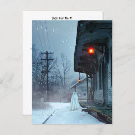 Ghost Hunt Nr. 41 Dankeskarte