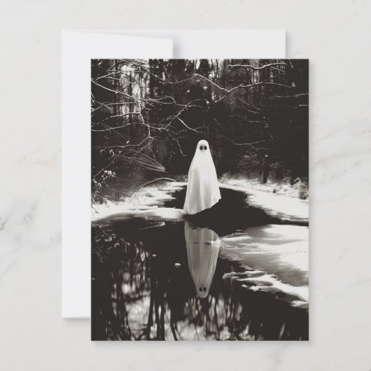 Ghost Hunt Nr. 42 Dankeskarte (Vorderseite)