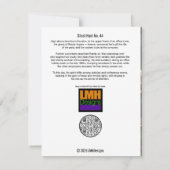 Ghost Hunt Nr. 44 Dankeskarte (Rückseite)