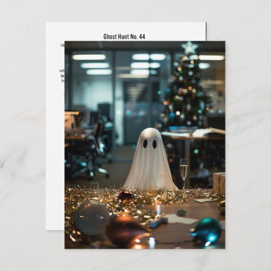 Ghost Hunt Nr. 44 Dankeskarte (Vorne/Hinten)