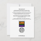 Ghost Hunt Nr. 45 Dankeskarte (Rückseite)