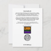 Ghost Hunt Nr. 48 Dankeskarte (Rückseite)