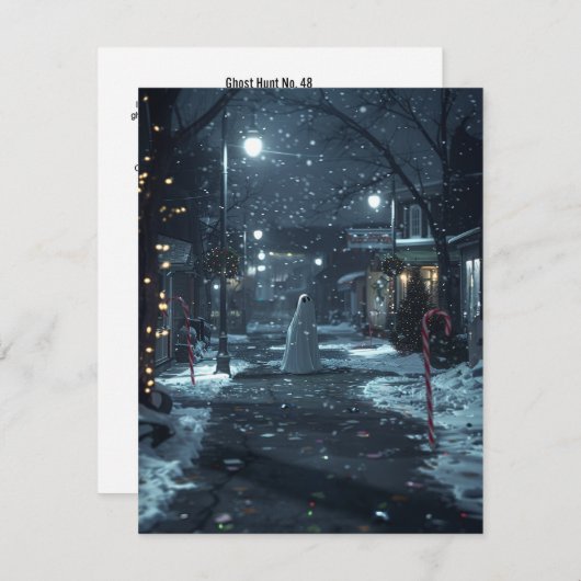 Ghost Hunt Nr. 48 Dankeskarte (Vorne/Hinten)