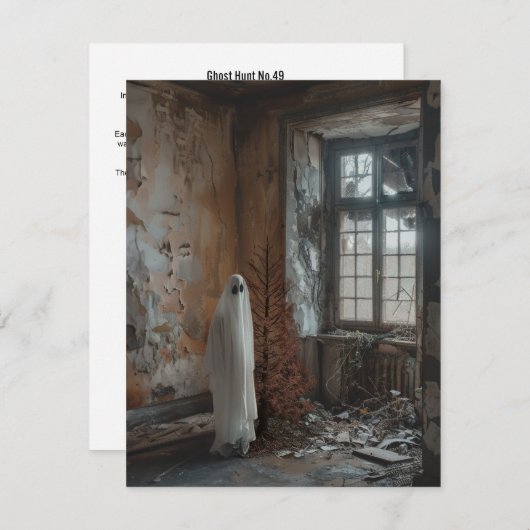 Ghost Hunt Nr. 49 Dankeskarte (Vorne/Hinten)