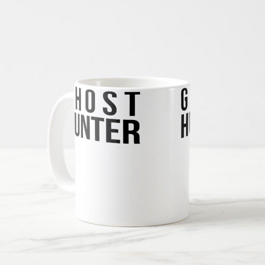 Ghost Hunter 	 By Lets Go Ghost Hunting Kaffeetasse (Vorderseite Links)