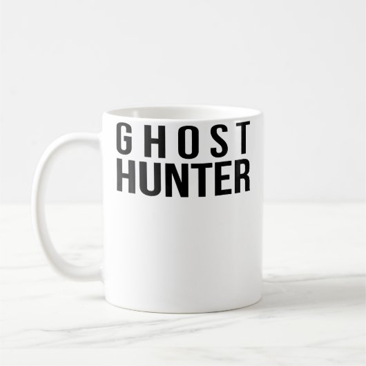 Ghost Hunter By Lets Go Ghost Hunting Kaffeetasse (Links)