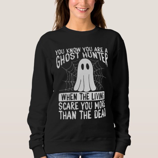 Ghost Hunter Camera Ghost Hunting Essentials Sweatshirt (Vorderseite)
