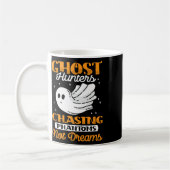 Ghost Hunter Chasing Phantome - Halloween Ghost Hu Kaffeetasse (Links)
