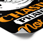 Ghost Hunter Chasing Phantome - Halloween Ghost Hu Poster (Ecke)
