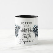 Ghost Hunter Dark Gothic Paranormal Tasse (Zentrum)