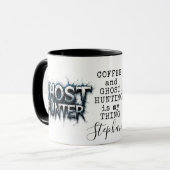 Ghost Hunter Dark Gothic Paranormal Tasse (Vorderseite Links)