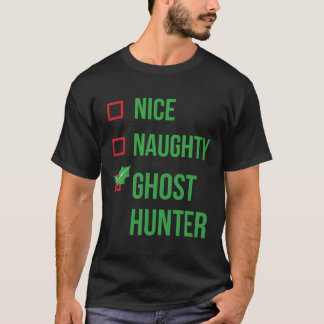 Ghost Hunter Funny Pajama Weihnachtsgeschenk T-Shirt