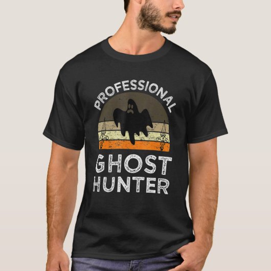 Ghost Hunter Ghost Jagdparanormaler Ermittler T-Shirt (Vorderseite)