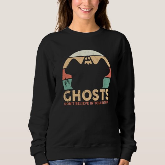 Ghost Hunter Ghosts glauben an Ihre beiden Par Sweatshirt (Vorderseite)