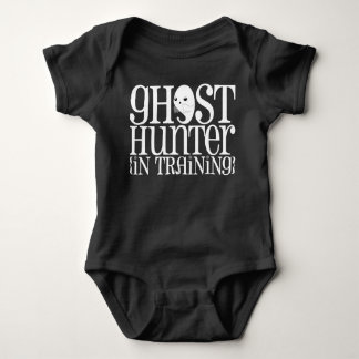 Ghost Hunter (In-Training) Halloween Baby Bodysuit Strampler