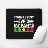 Ghost Hunter Paranormal Halloween Jäger Evp Spir Mousepad (Mit Mouse)