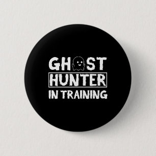 Ghost Hunter Paranormal Investigator Geisterjagd Button