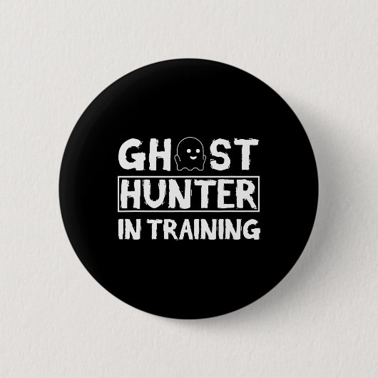 Ghost Hunter Paranormal Investigator Geisterjagd Button (Vorderseite)