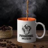 Ghost Hunter Paranormal Investigator Geisterjagd Zweifarbige Tasse