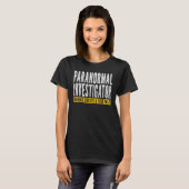 Ghost Hunter Paranormal Investigator T-Shirt (Vorne ganz)