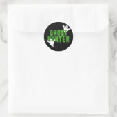 Ghost Hunter Runder Aufkleber (Tasche)