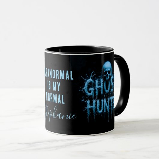 Ghost Hunter Skull Tasse (VorderseiteRechts)