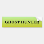 Ghost Hunter Spooky Autoaufkleber (Vorne)