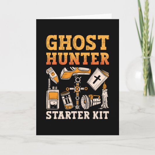 Ghost Hunter Starter Kit Paranormale Geisterjagd Karte (Vorderseite)