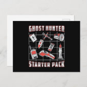Ghost Hunter Starter Pack Paranormal Geisterjagd Postkarte (Vorne/Hinten)