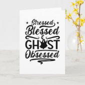 Ghost Hunter Stressed Gesegnetes Jagdgeister Karte (Gelbe Blume)