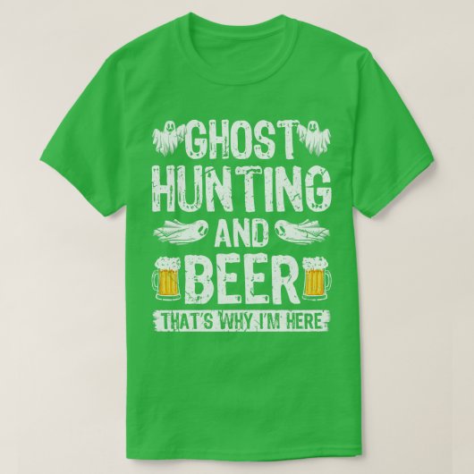 Ghost Hunting Researcher Ghost Adventure T-Shirt (Design vorne)