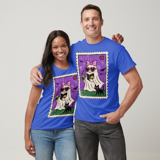 Ghost Iced Coffee Book T-Shirt (Unisex)