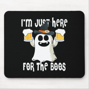 Ghost ich bin nur hier für Boos Halloween Niedlich Mousepad