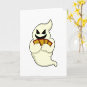 Ghost im Poker mit Poker-Karten Karte (Gelbe Blume)