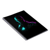 Ghost im Wires ASCII Art Notebook Notizblock (Rechte Seite)