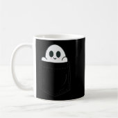 Ghost In Cket Halloween  Kaffeetasse (Links)