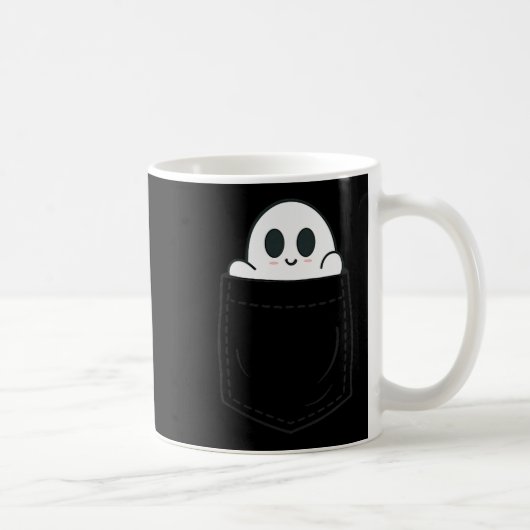 Ghost In Cket Halloween  Kaffeetasse (Rechts)