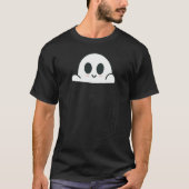 Ghost In Cket Halloween T-Shirt (Vorderseite)