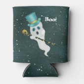 Ghost in der nächtlichen Sky Top Hat Skull Cane ve Dosenkühler (Vorderseite)