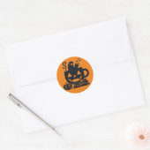 Ghost in Pumpkin-Tasse Sticker (Umschlag)