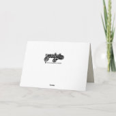 Ghost In the Attic Emily Dickenson Poem Card Karte (Rückseite)