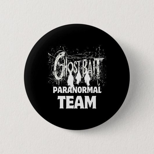 Ghost It Ghost Hunter Paranormal Spuk House Button (Vorderseite)